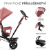KINDERKRAFT Tříkolka Aveo Rose pink