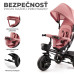 KINDERKRAFT Tříkolka Aveo Rose pink