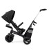 KINDERKRAFT SELECT Tříkolka Easytwist Black, Premium