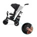 KINDERKRAFT SELECT Tříkolka Easytwist Black, Premium