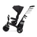 KINDERKRAFT SELECT Tříkolka Easytwist Black, Premium
