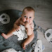 BABYONO Hračka muchláček Happy Panda 0m+