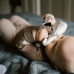 BABYONO Hračka muchláček Kitty 0m+ BABYONO Hračka muchláček Kitty 0m+