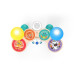 BABY EINSTEIN Hračka hudební Set bubnů Together in Tune Drums™ Connected Magic Touch™ HAPE 12m+