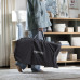 INGENUITY Lehátko masážní vibrující s melodií Happy Belly™ Rock-to-Bounce - Chambray 0m+ do 9kg
