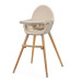 KINDERKRAFT Židlička jídelní FINI2 Beige