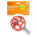 OBALL Hračka Oball RATTLE 10 cm 0m+ orange + 50 ml Aquaint