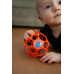 OBALL Hračka Oball RATTLE 10 cm 0m+ orange + 50 ml Aquaint