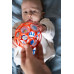 OBALL Hračka Oball RATTLE 10 cm 0m+ orange + 50 ml Aquaint