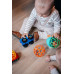 OBALL Hračka Oball RATTLE 10 cm 0m+ orange + 50 ml Aquaint