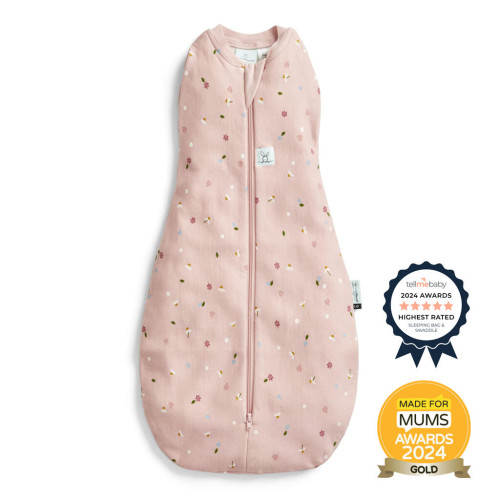 ERGOPOUCH Zavinovačka a pytel na spaní 2v1 Cocoon Daisies 3-6 m, 6-8 kg, 0,2 tog ERGOPOUCH Zavinovačka a pytel na spaní 2v1 Cocoon Daisies 3-6 m, 6-8 kg, 0,2 tog