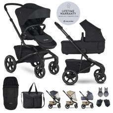 EASYWALKER Kočárek kombinovaný Jimmey Pepper Black XXL RWS
