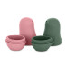 PETITE&MARS Hračky silikonové do vody Love birds Rose Green 6m+ PETITE&MARS Hračky silikonové do vody Love birds Rose Green 6m+
