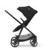 KINDERKRAFT Kočárek kombinovaný 3v1 Newly Classic black + Mink PRO