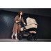 KINDERKRAFT Kočárek kombinovaný 3v1 Newly Classic black + Mink PRO