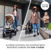 KINDERKRAFT Kočárek kombinovaný 3v1 Newly Moonlight grey + Mink PRO