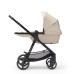 KINDERKRAFT Kočárek kombinovaný 3v1 Newly Sand beige + Mink PRO