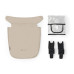 KINDERKRAFT Kočárek kombinovaný 3v1 Newly Sand beige + Mink PRO