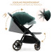 KINDERKRAFT SELECT Kočárek sportovní Mitzy Jade Green