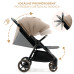 KINDERKRAFT SELECT Kočárek sportovní Mitzy Linen Beige