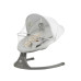 KINDERKRAFT Lehátko houpací s melodií 2v1 Lumi, do 9 kg, Premium Light Grey