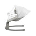 KINDERKRAFT Lehátko houpací s melodií 2v1 Lumi, do 9 kg, Premium Light Grey