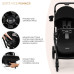 KINDERKRAFT SELECT Kočárek kombinovaný Yoxi 2v1 Pure Black