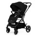 KINDERKRAFT SELECT Kočárek kombinovaný Yoxi 2v1 Pure Black