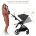 KINDERKRAFT SELECT Kočárek sportovní Yoxi Moonlight Grey