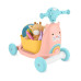 SKIP HOP Zoo odrážedlo 3v1 Ride-On Kočička 12m+ do 20 kg