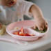 BABYONO Talíř silikonový s přísavkou - pink 6m+ BABYONO Talíř silikonový s přísavkou - pink 6m+