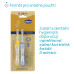 CHICCO Set zubních kartáčků pro děti Indigo-Mustard 6-36m, 2ks