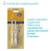 CHICCO Set zubních kartáčků pro děti Lilac-Mustard 6-36m, 2ks