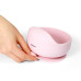 BABYONO Miska silikonová s přísavkou - pink 6m+ BABYONO Miska silikonová s přísavkou - pink 6m+