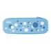 CHICCO Set zubní kartáček a pasta v pouzdře Always smiling - light blue, 6m+