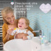CHICCO Set zubní kartáček a pasta v pouzdře Always smiling Light Blue, 6m+ CHICCO Set zubní kartáček a pasta v pouzdře Always smiling Light Blue, 6m+