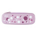 CHICCO Set zubní kartáček a pasta v pouzdře Always smiling - lilac, 6m+
