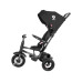 QPLAY Tříkolka Rito air gel (Rubber) Grey, věk 10-72 měsíců