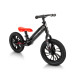 QPLAY Odrážedlo Racer air (Titanium) Black/ Red, věk 3 - 6 let, do 30 kg