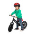 QPLAY Odrážedlo Racer air (Titanium) Black/ Red, věk 3 - 6 let, do 30 kg