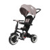 QPLAY Tříkolka Rito eva Grey, věk 10-72 měsíců