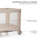 KINDERKRAFT Postýlka cestovní Joy 2 Beige
