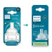 Philips AVENT Dudlík na láhev Anti-colic pomalý průtok 1m+, 2 ks Philips AVENT Dudlík na láhev Anti-colic pomalý průtok 1m+, 2 ks