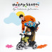 KINDERKRAFT Tříkolka Aston Happy shapes KINDERKRAFT Tříkolka Aston Happy shapes