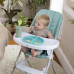 INGENUITY Židle jídelní skládací Sun Valley™ Teal 6m+ do 15 kg
