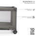 KINDERKRAFT Postýlka cestovní Joy 2 Dark grey