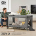 KINDERKRAFT Postýlka cestovní Joy 2 Dark grey