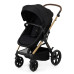 KINDERKRAFT Kočárek kombinovaný Moov 2 3v1 Pure Black - pěnová kola