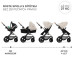 KINDERKRAFT Kočárek kombinovaný Moov 2 Air 3v1 Moonlight Grey