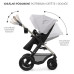 KINDERKRAFT Kočárek kombinovaný Moov 2 Air 3v1 Moonlight Grey